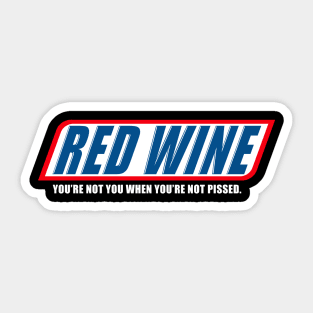 Red Wine #2 Sticker